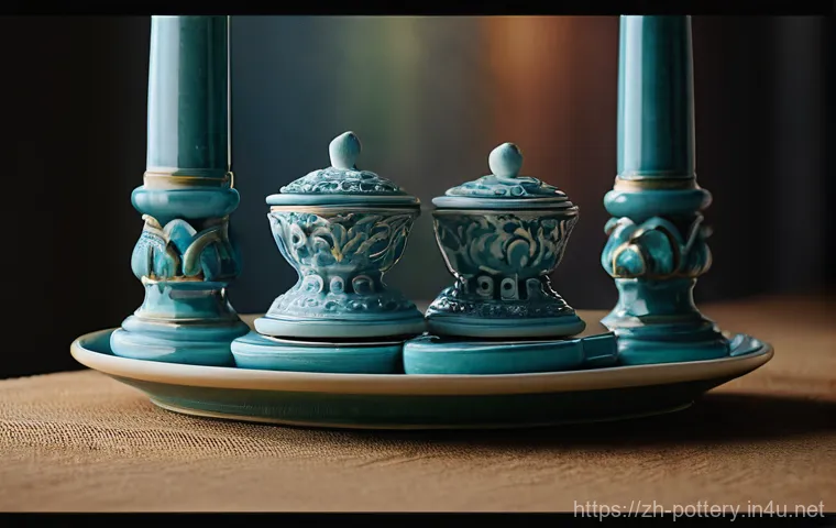 아트 도자기와 실용 도자기의 차이 - Here are three detailed image generation prompts in English, designed to be 15+ appropriate and avoi...